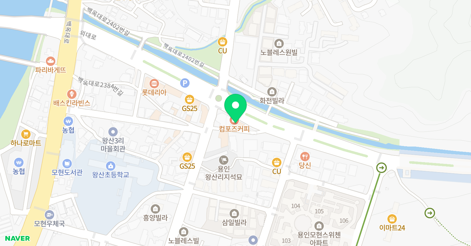 버팔로복싱 용인모현점 위치