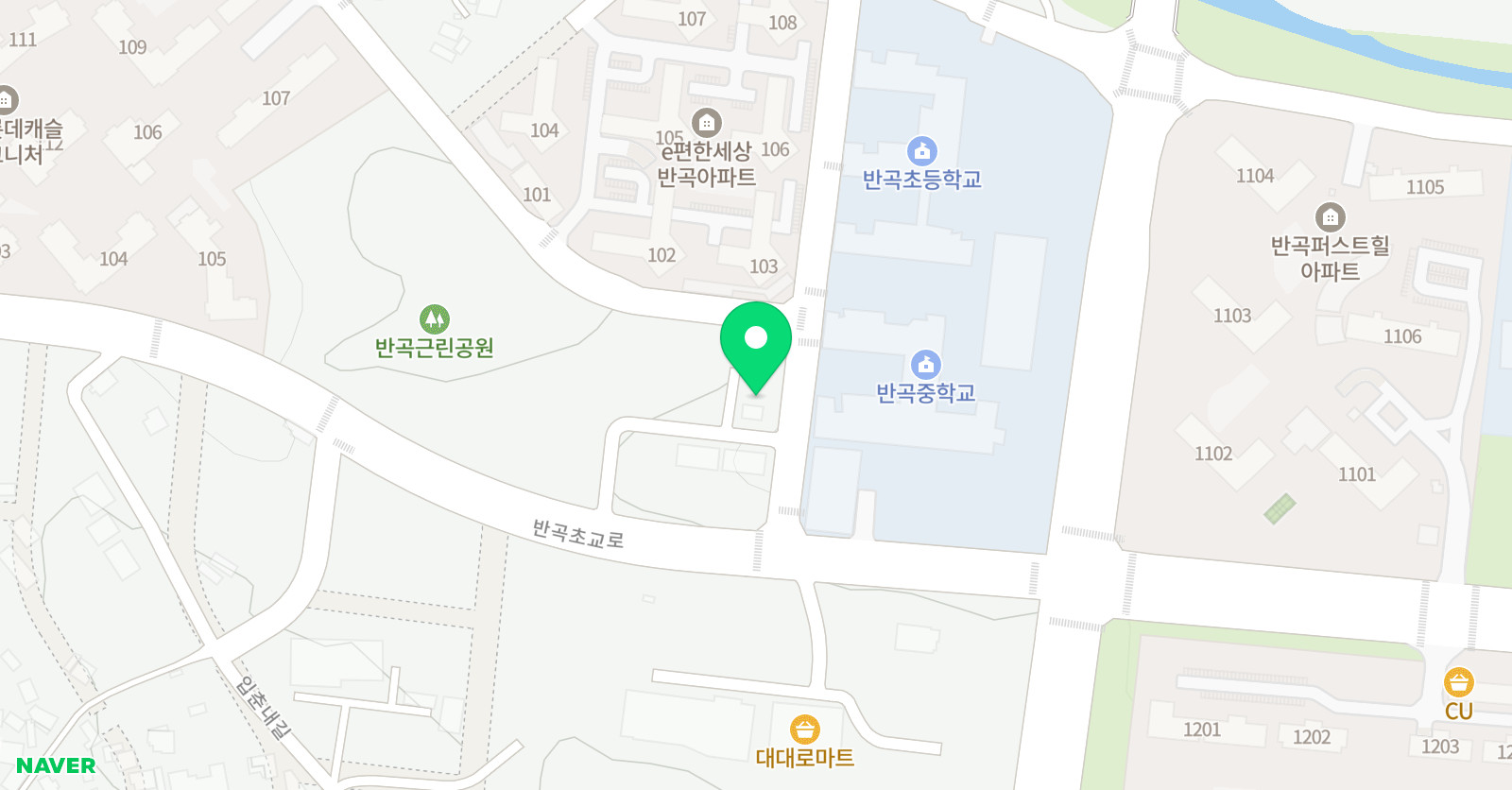 라이즈 수학학원 위치