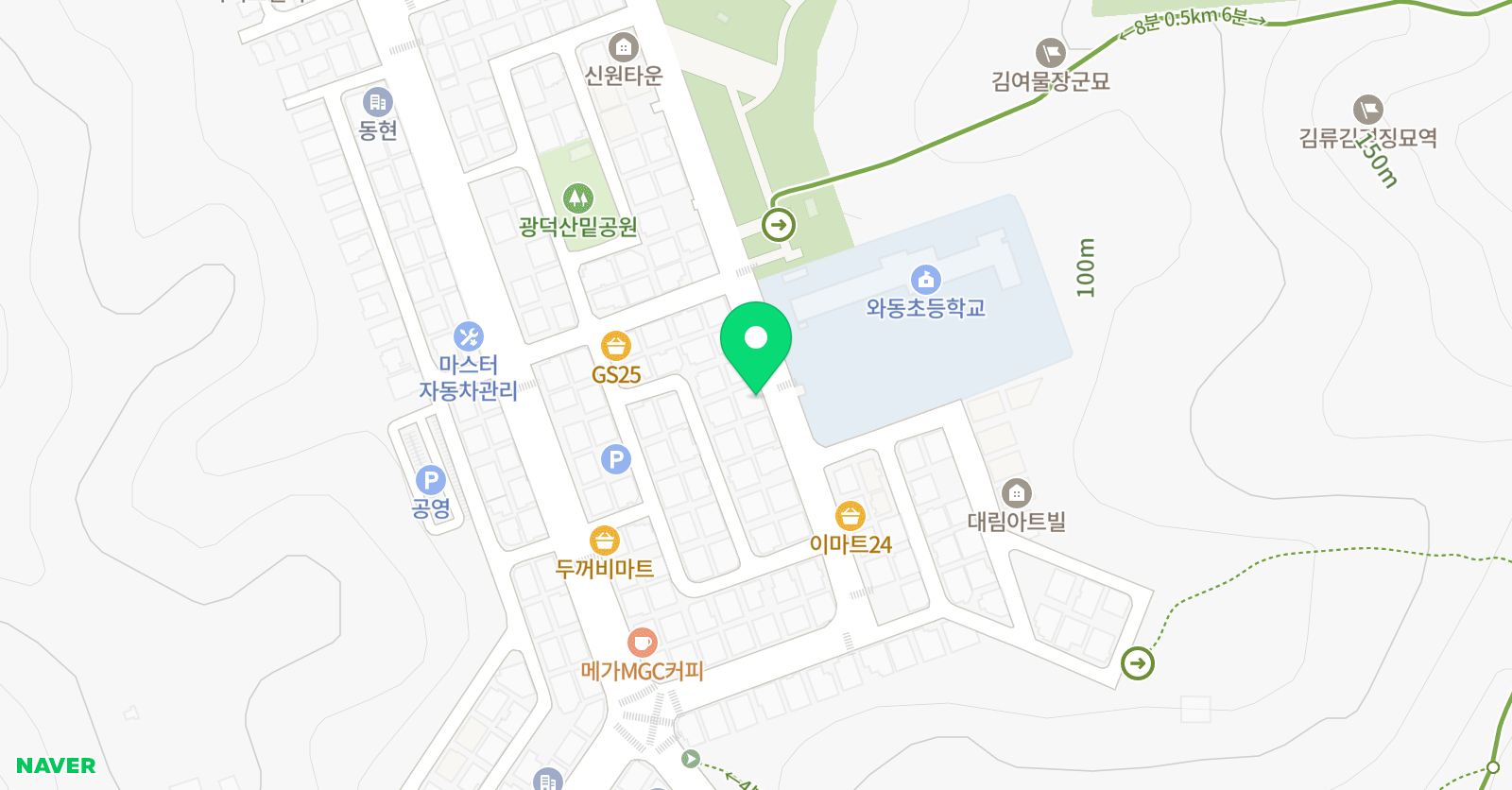 헨델 피아노 음악교습소 위치