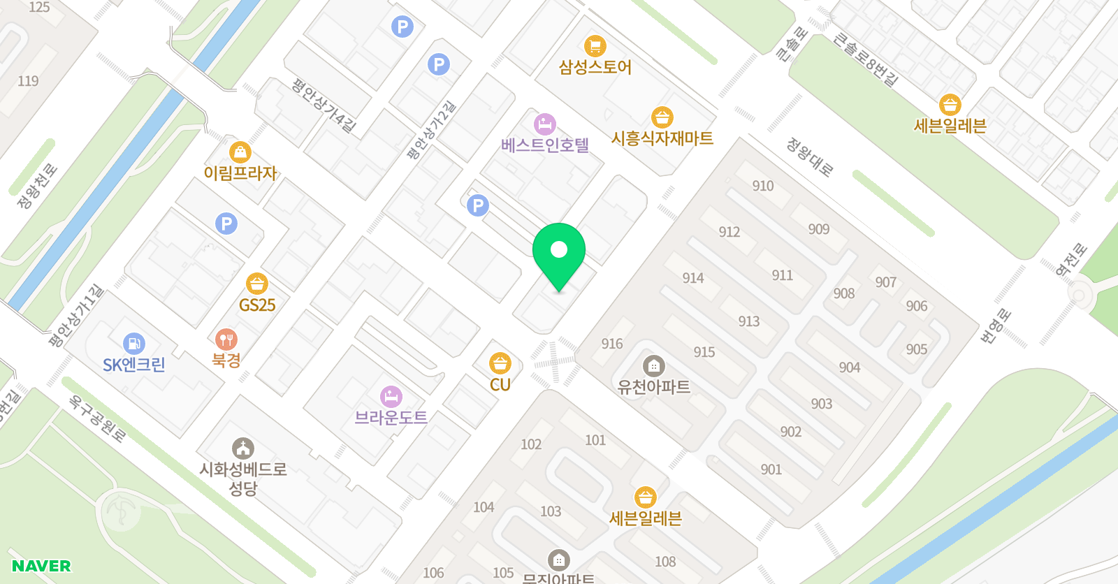 베스트풋볼아카데미 위치