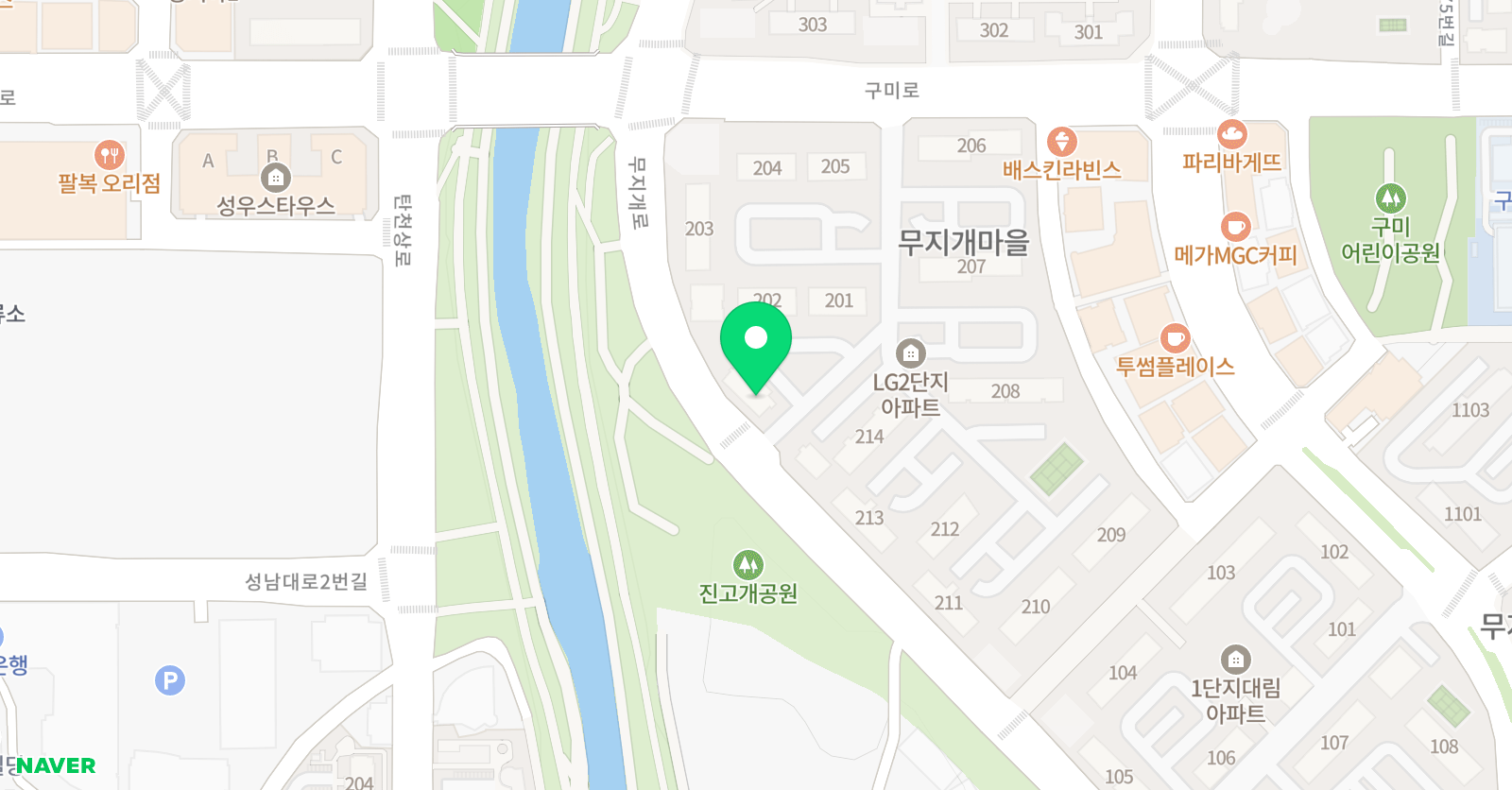 이화이스트만 피아노교습소 위치