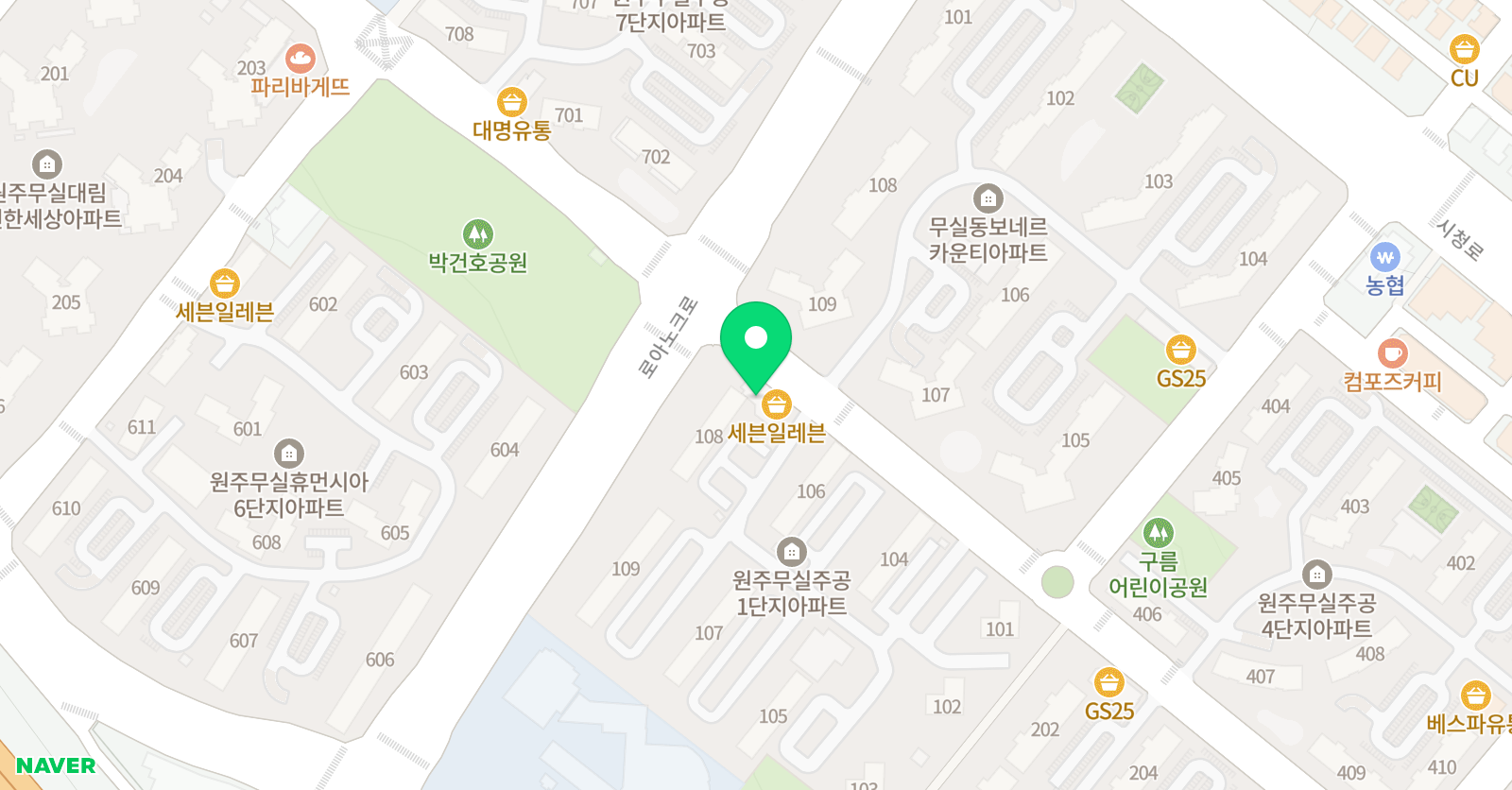 놀작마이 아트 늘솜 미술교습소 위치