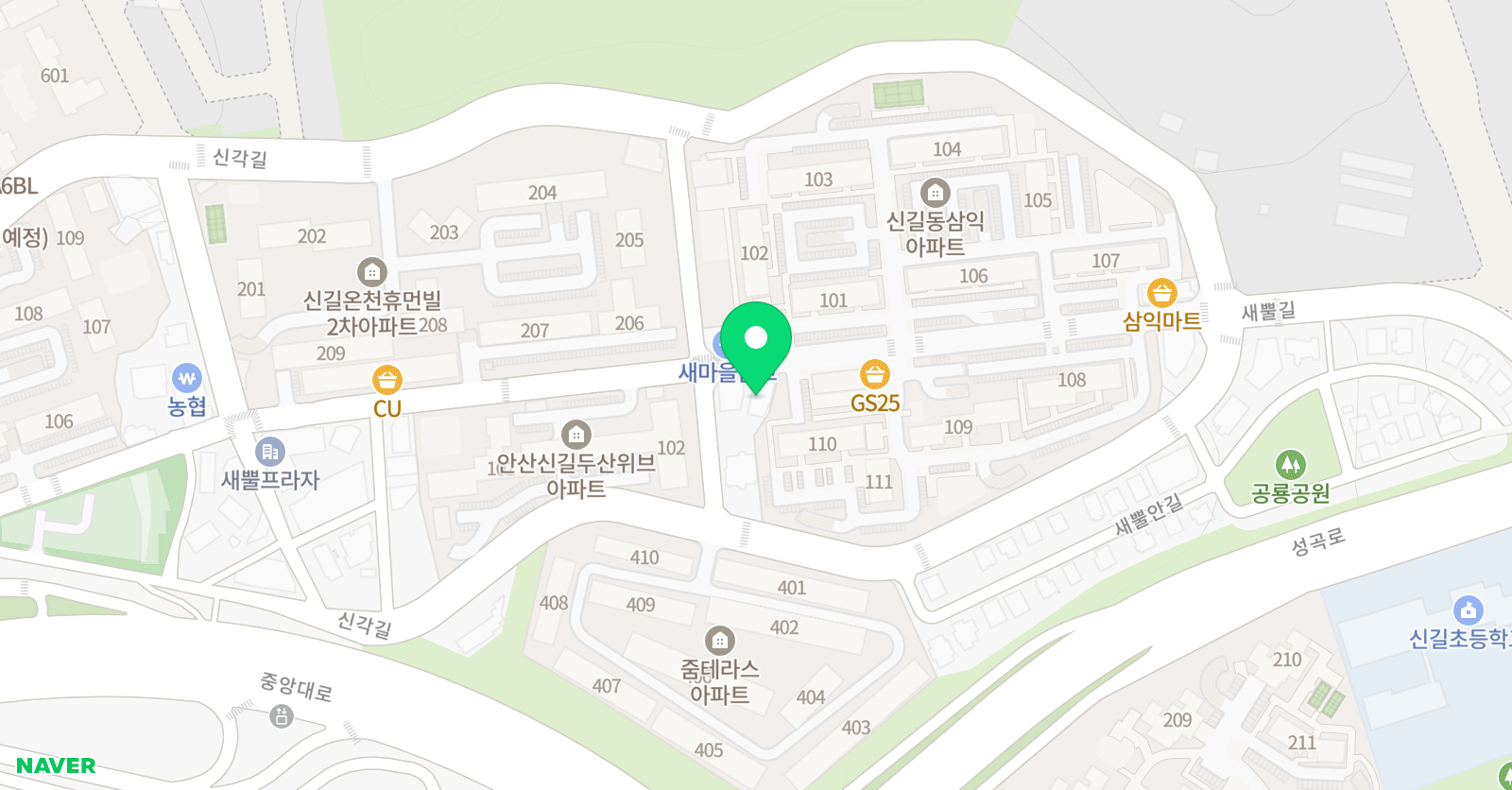 KH 실용음악학원 위치