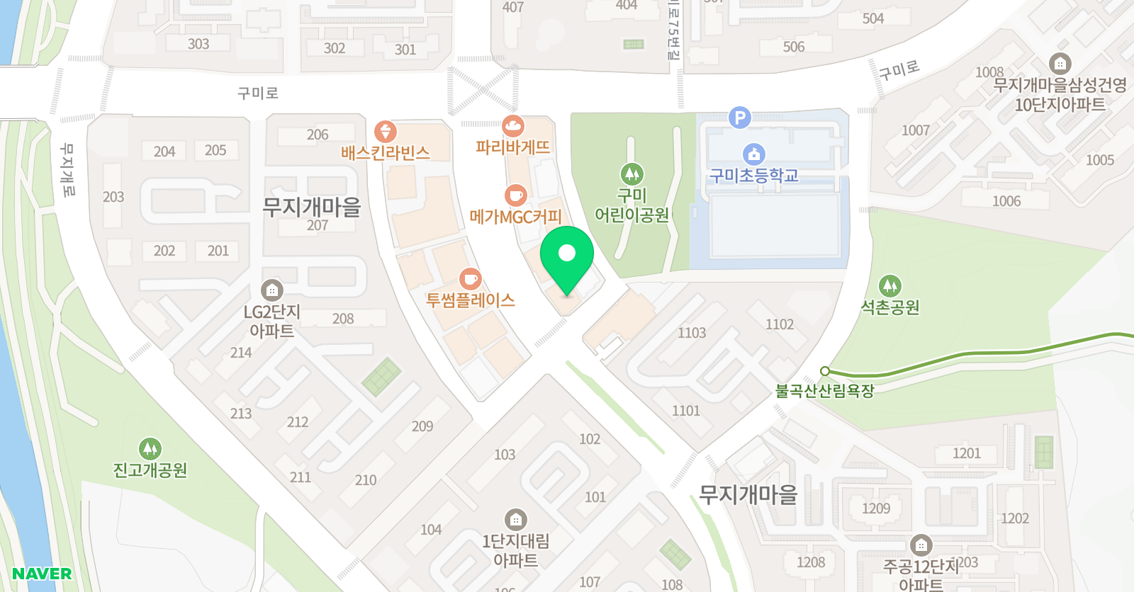 분당줄리어드 음악학원 위치