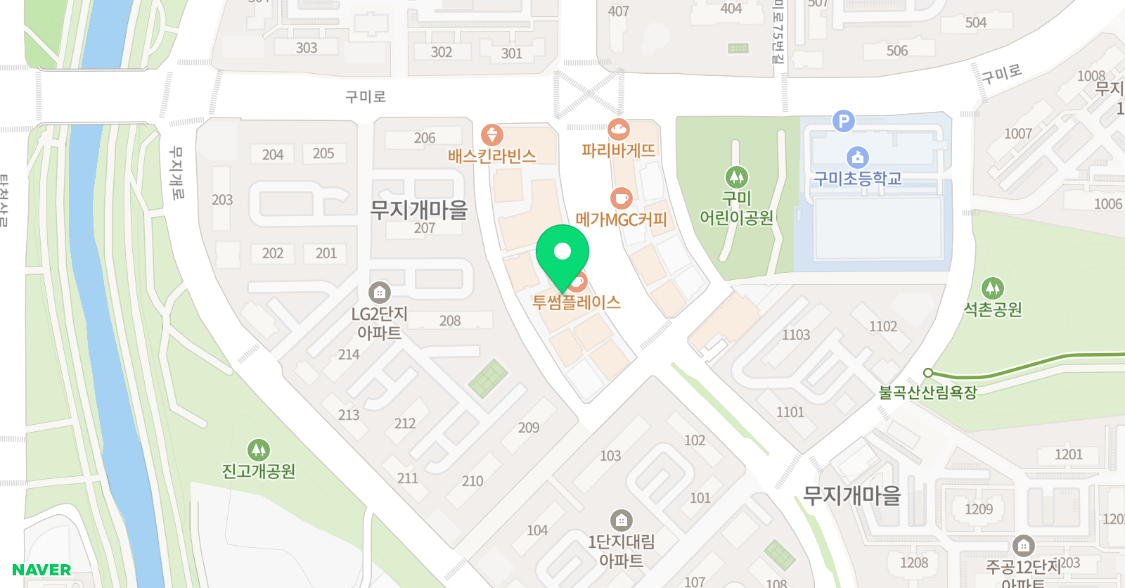 이화 리듬체조 위치