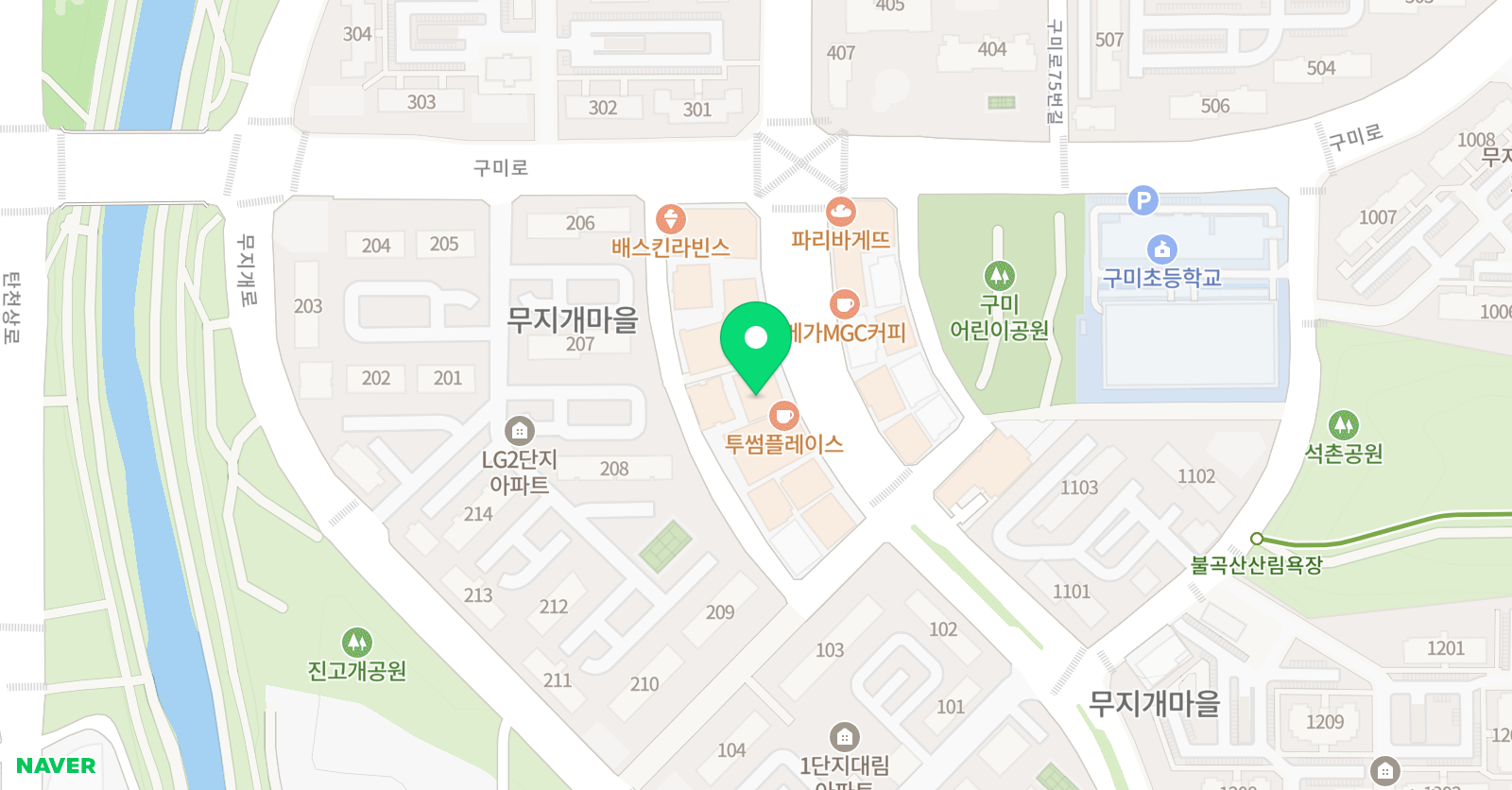 매쓰작 위치