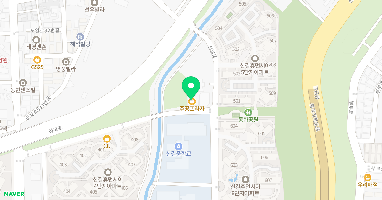 멘토링 학원 위치