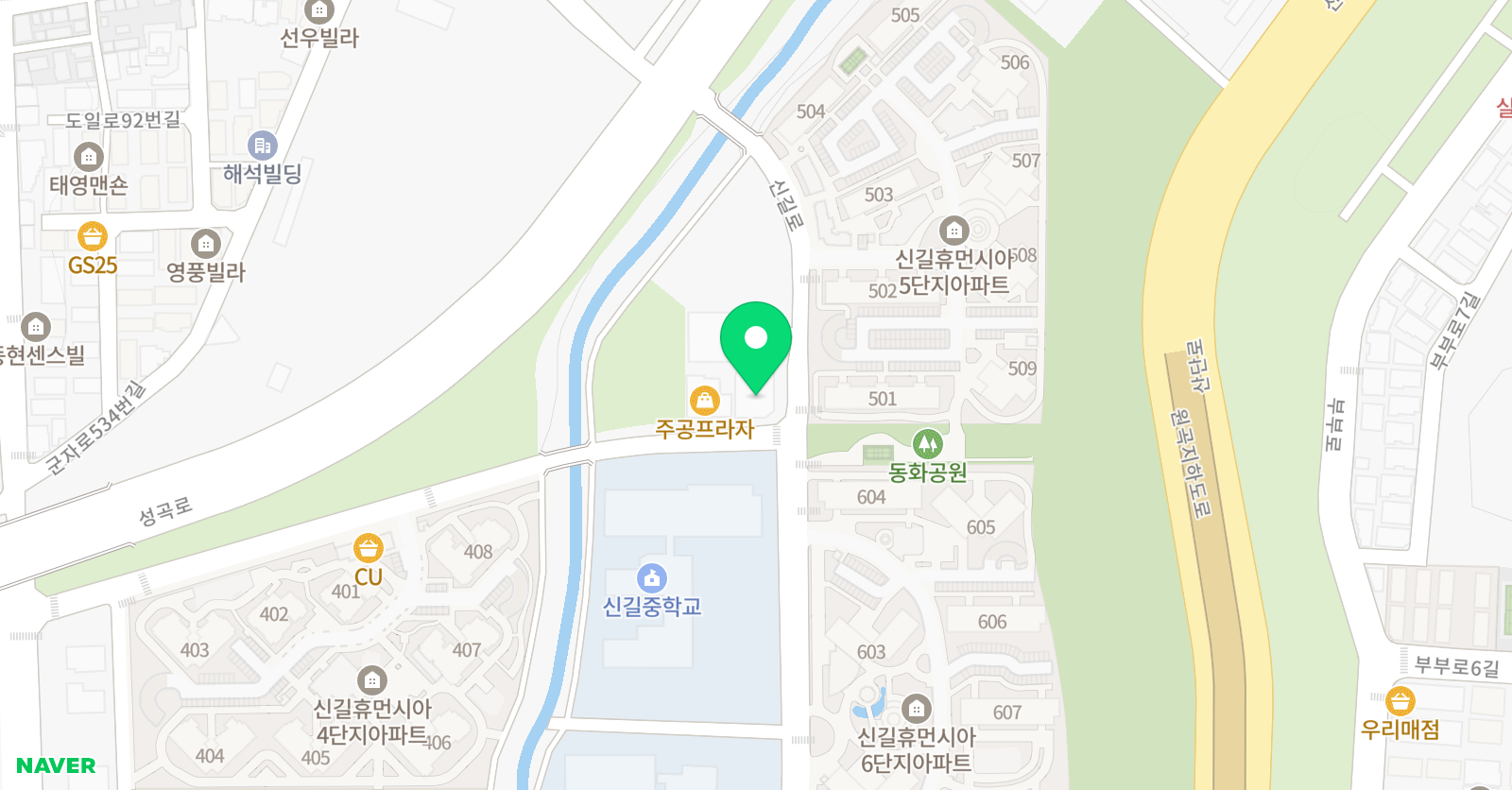 에튜드 음악학원 위치