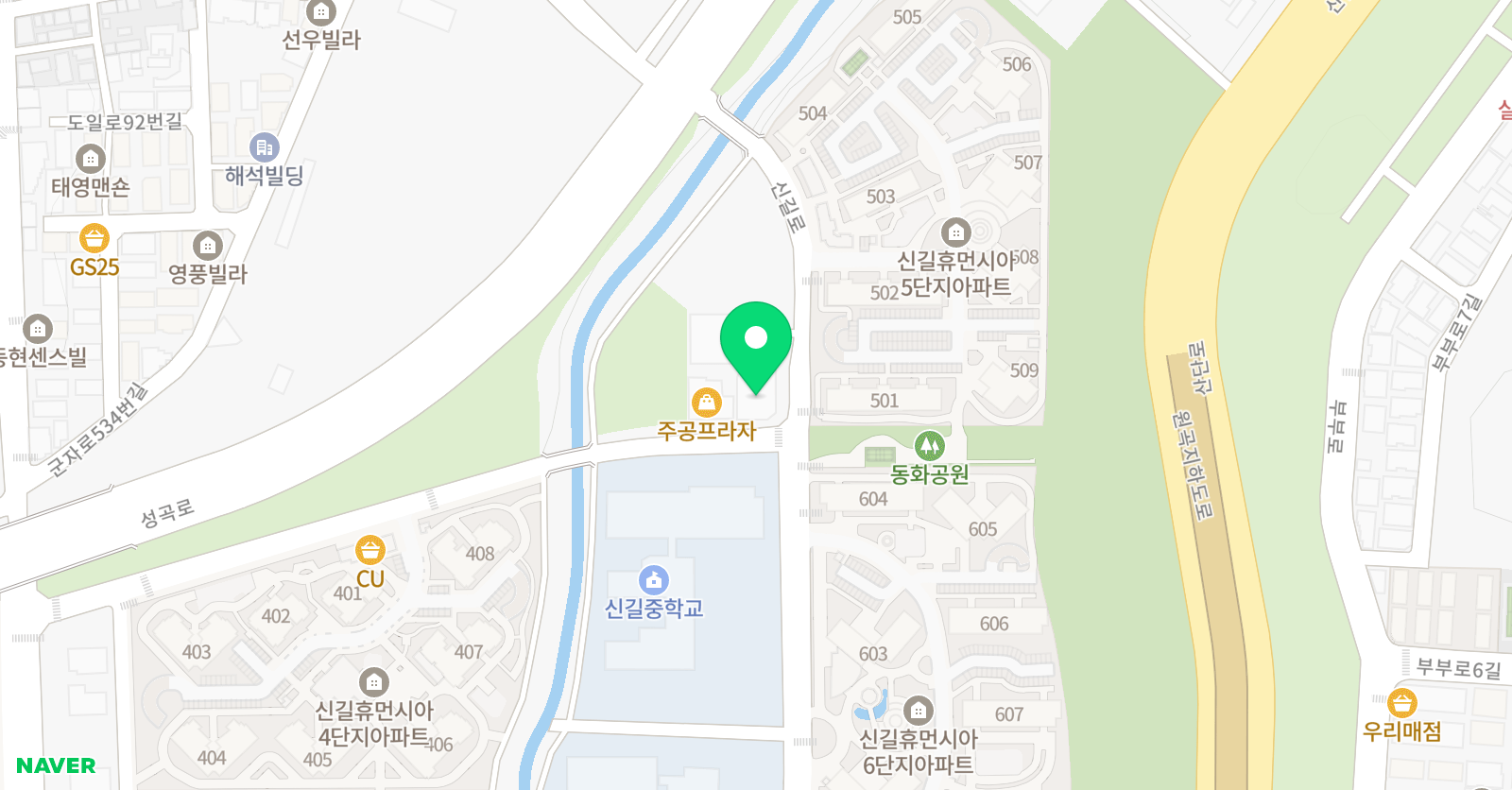 수담에듀 학원 위치