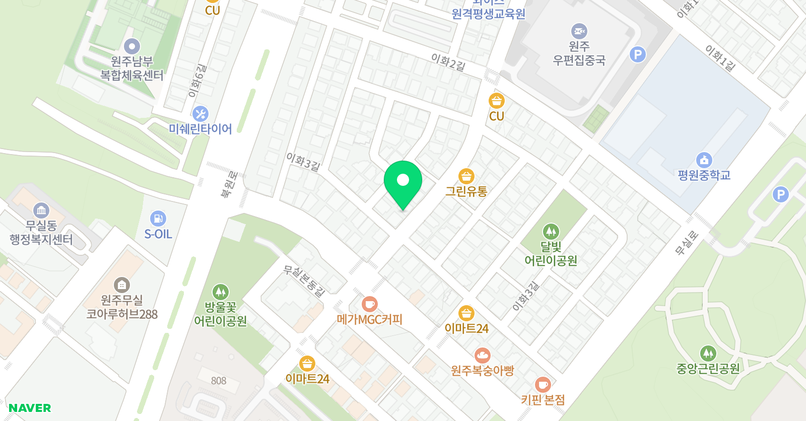 수학정원 위치