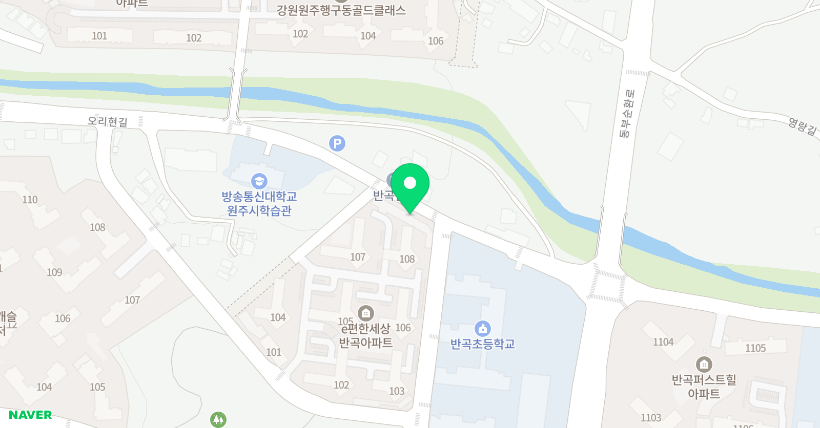 씽크톡 수학교습소 위치