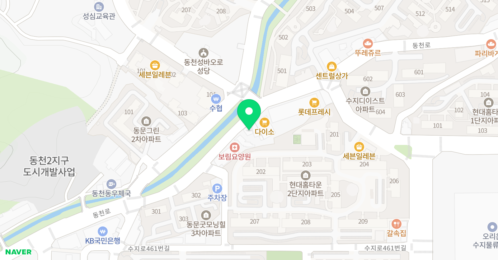 맥 미술학원 위치