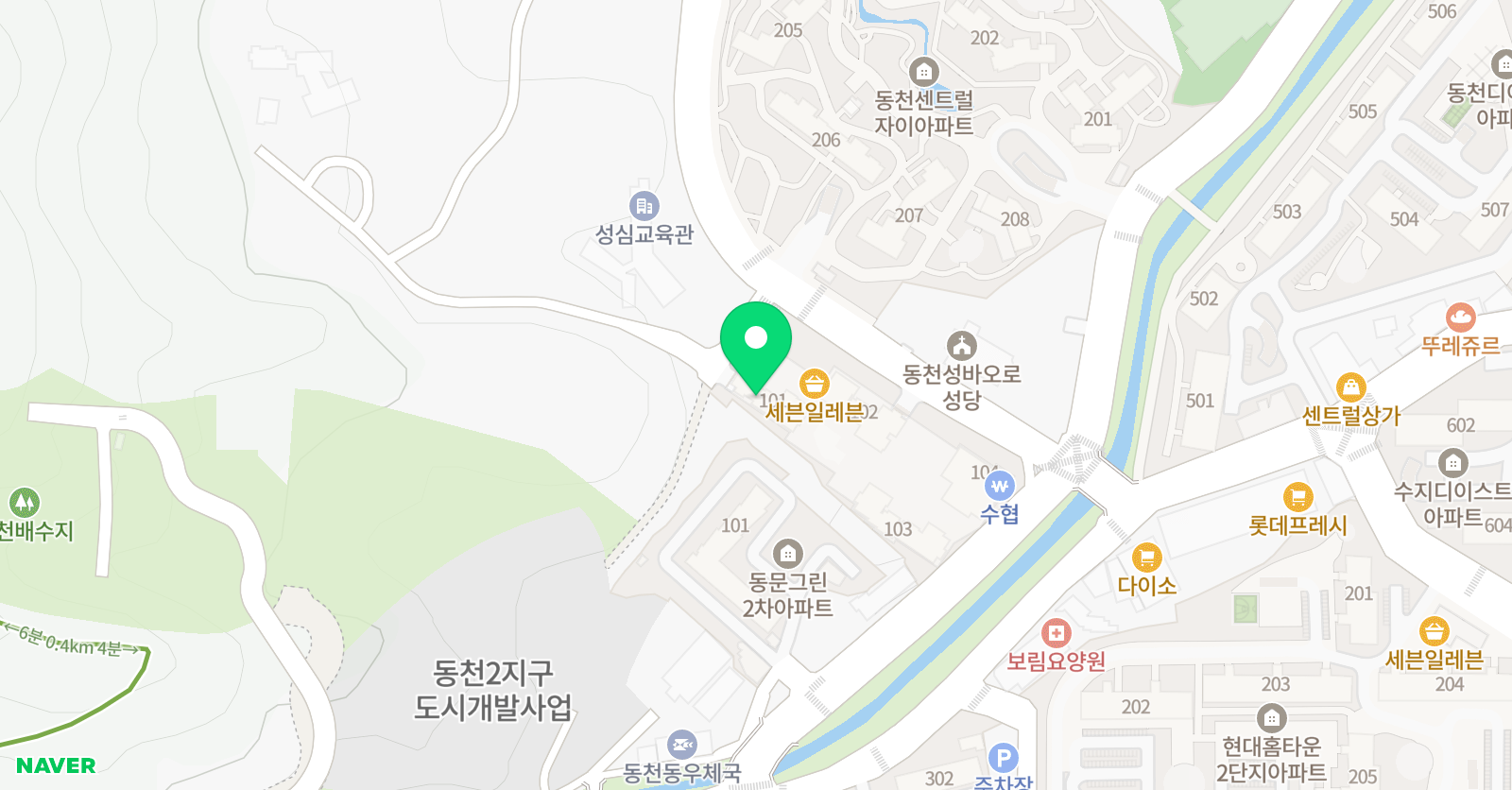 아틀리에브리오 놀작 미술교습소 위치