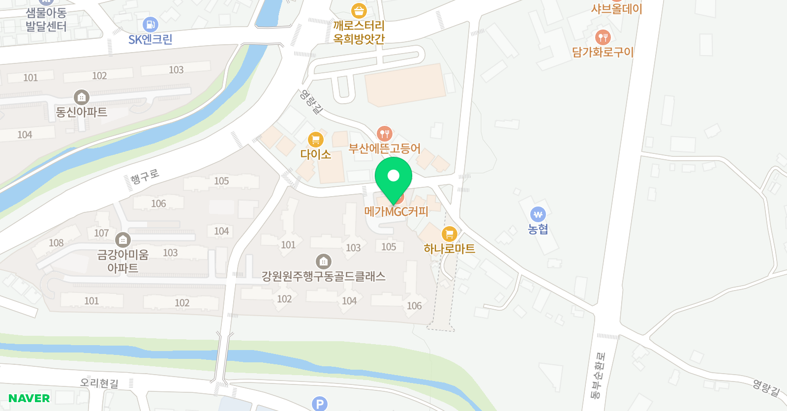 맥 수학학원 위치