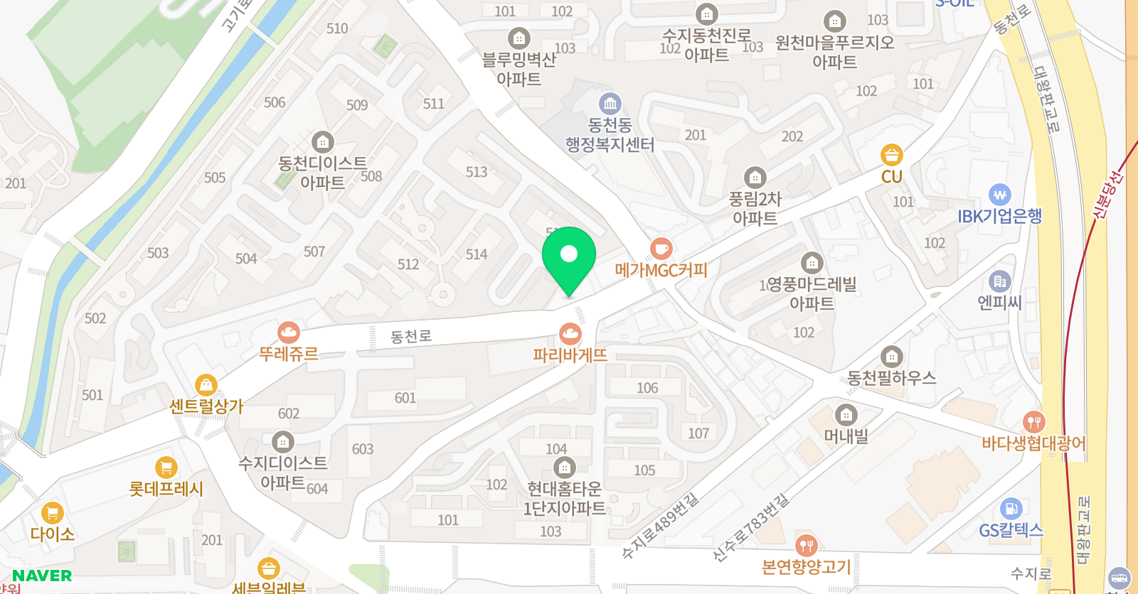 액트투(Act2) 뮤지컬학원 위치
