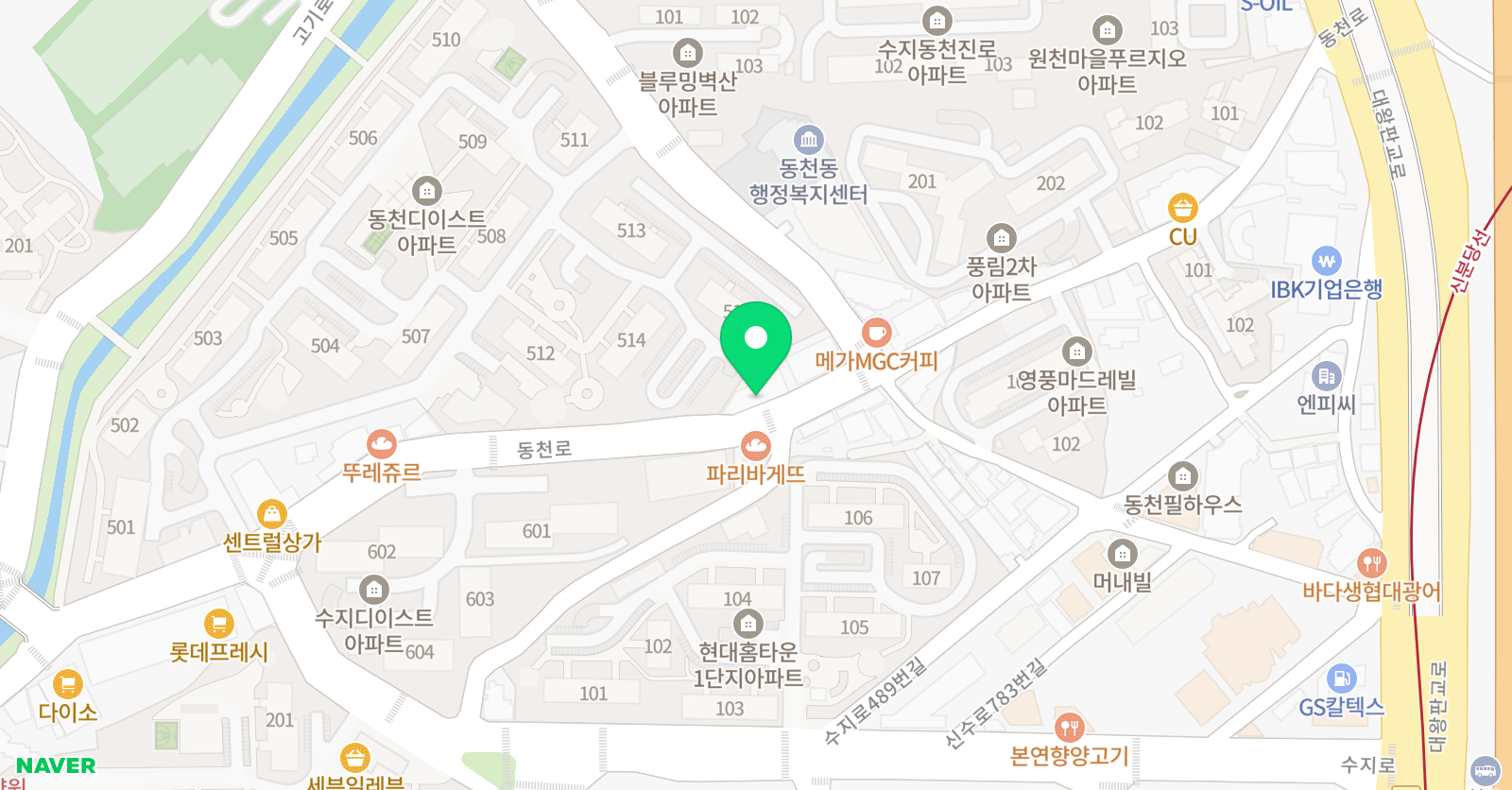 삼성영어 인뎁스교실 위치