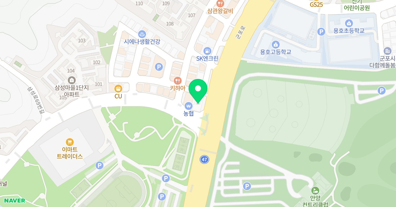 비벨라 무용아카데미 위치