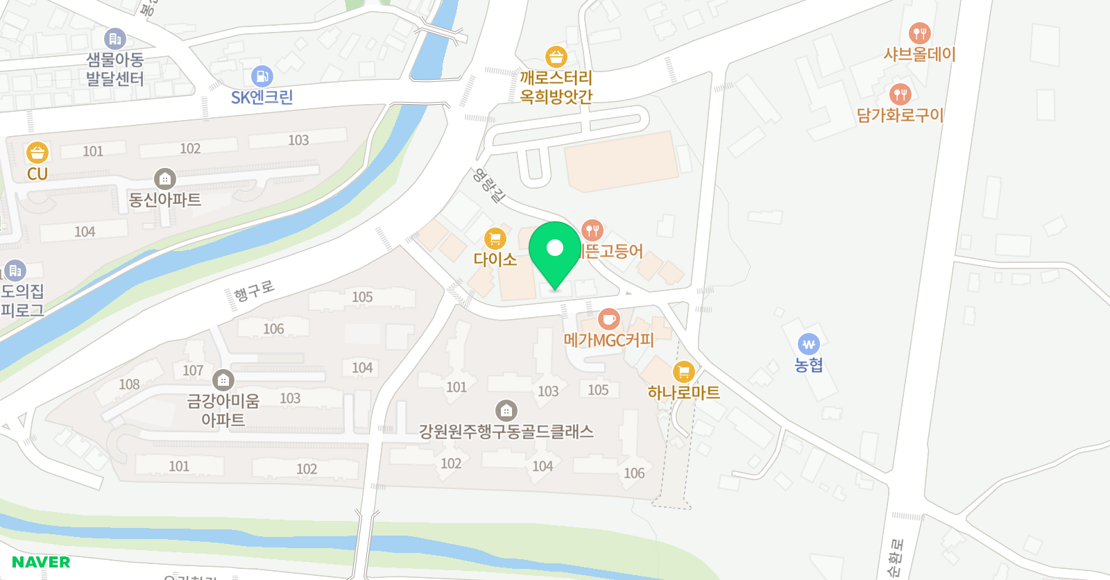 3030 영어 민디스에듀 학원 위치