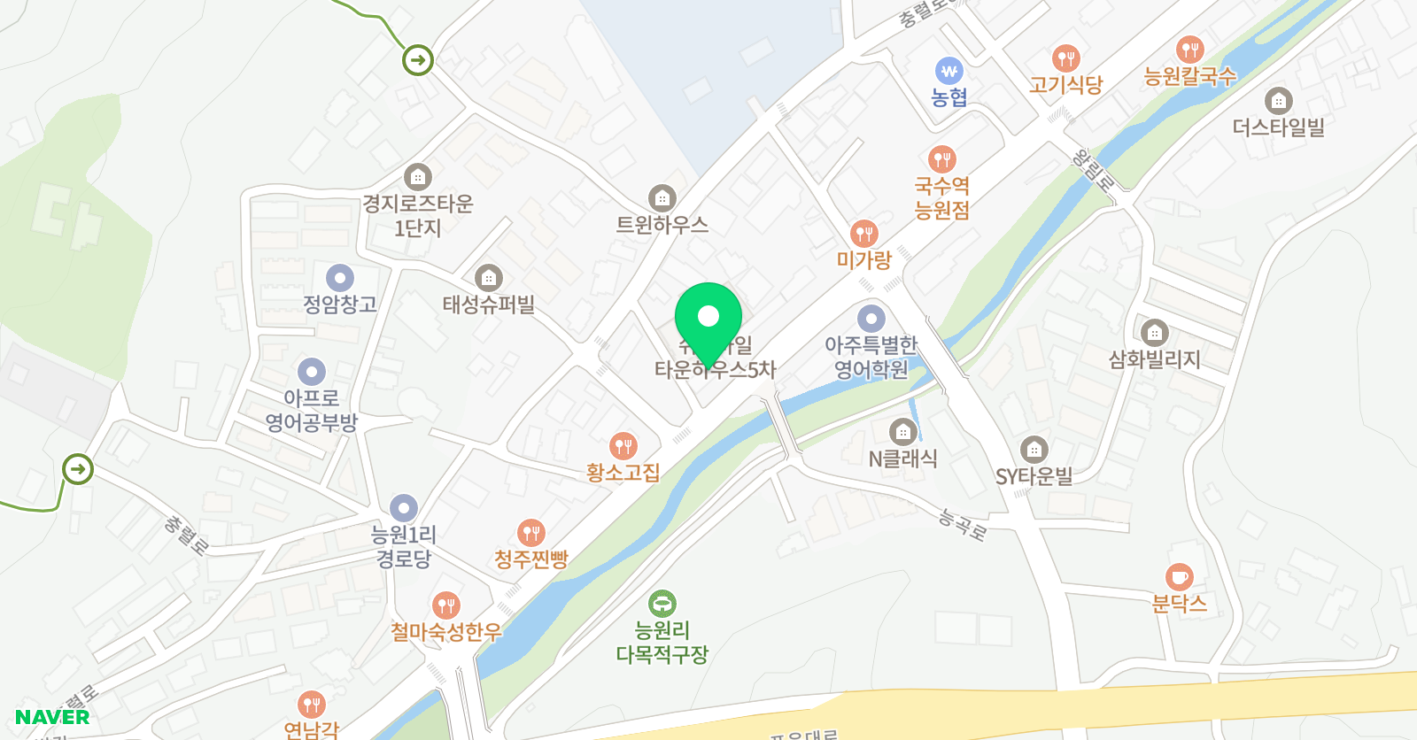 내리사랑 태권도장 위치