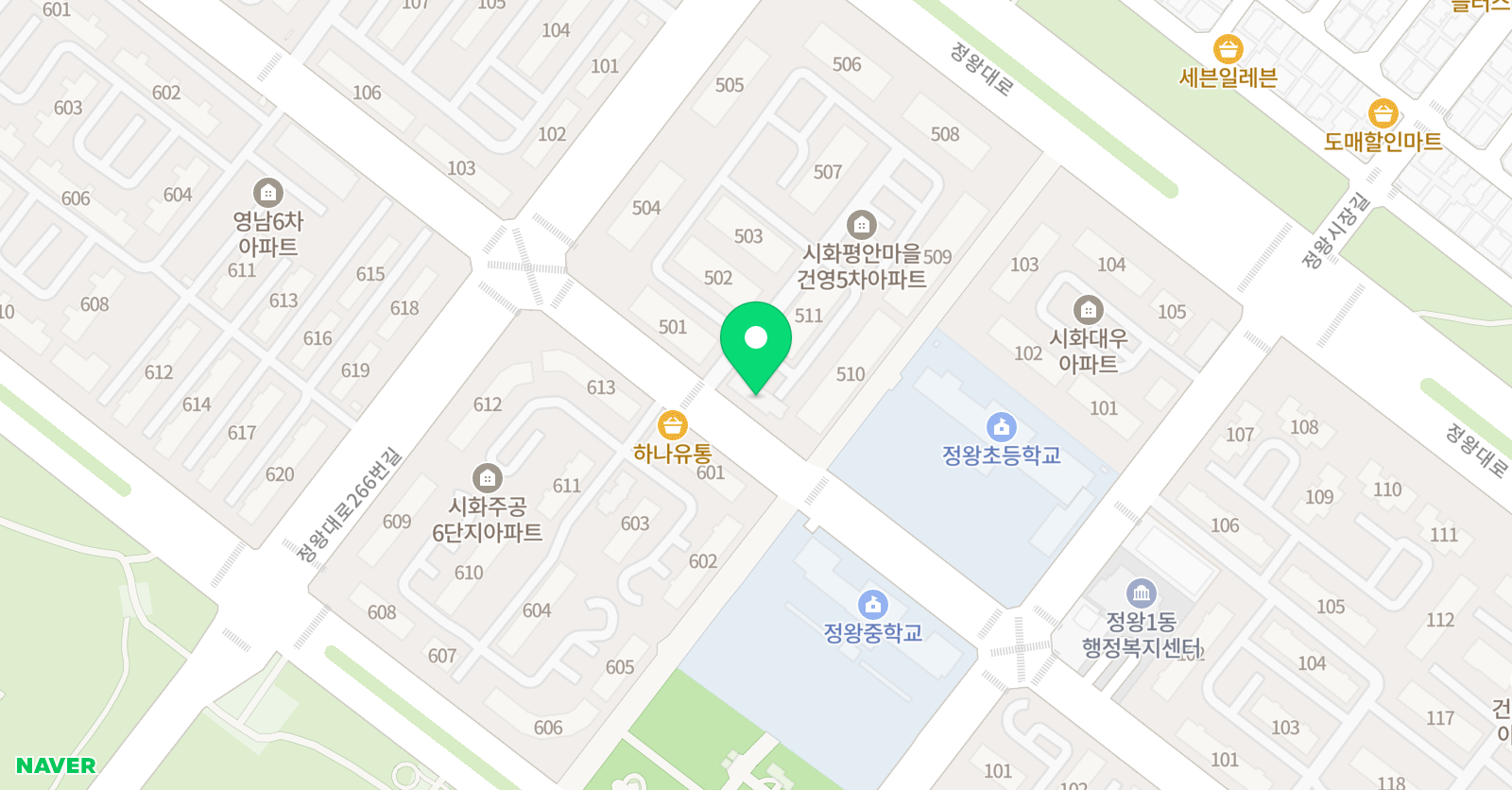 라온뮤직스토리음악교습소 위치