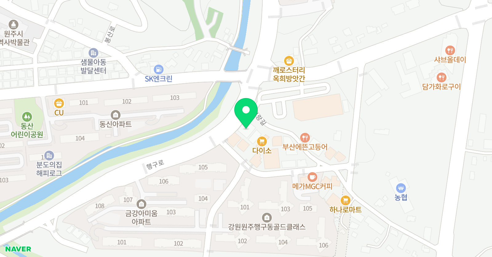 바로시도국어학원 위치