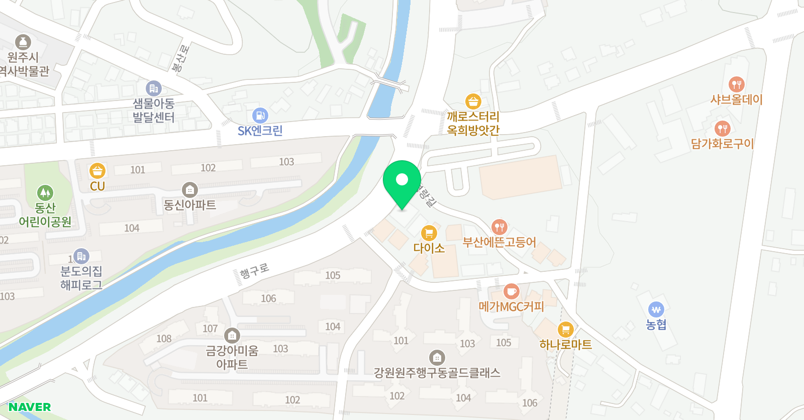 SnT에스엔티 수학학원 위치