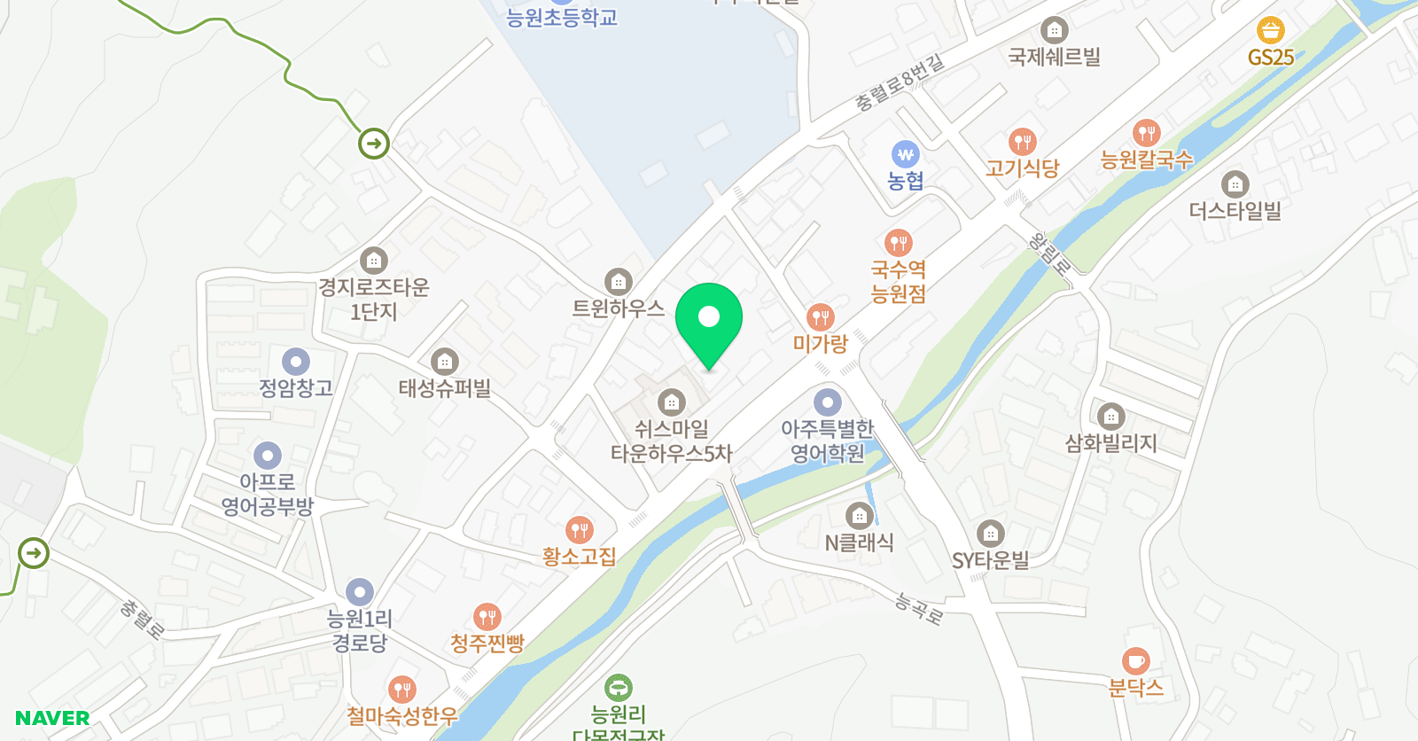크리아트 모현능원능평 미술학원 위치