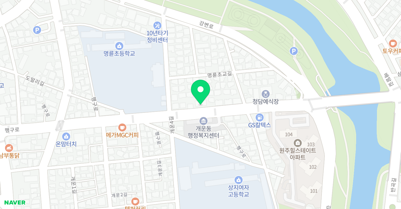 크레스트 아카데미 위치