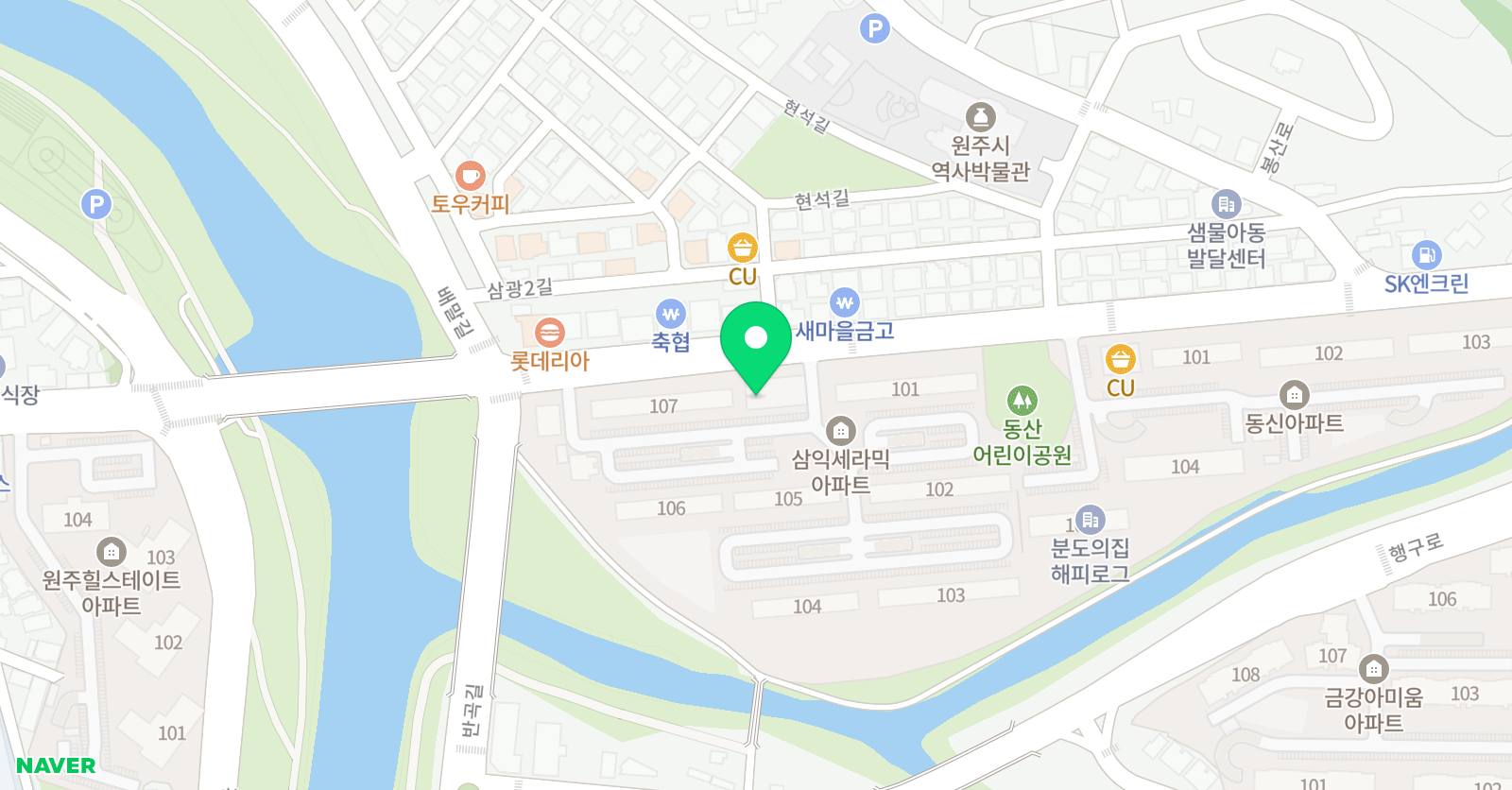 늘품 수학교습소 위치