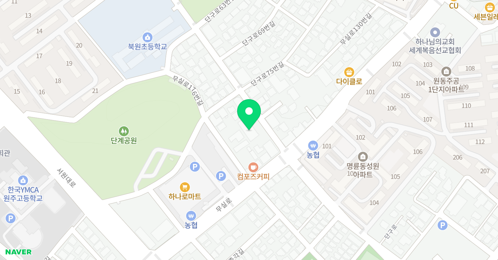 크라운쥬니어 아카데미 위치