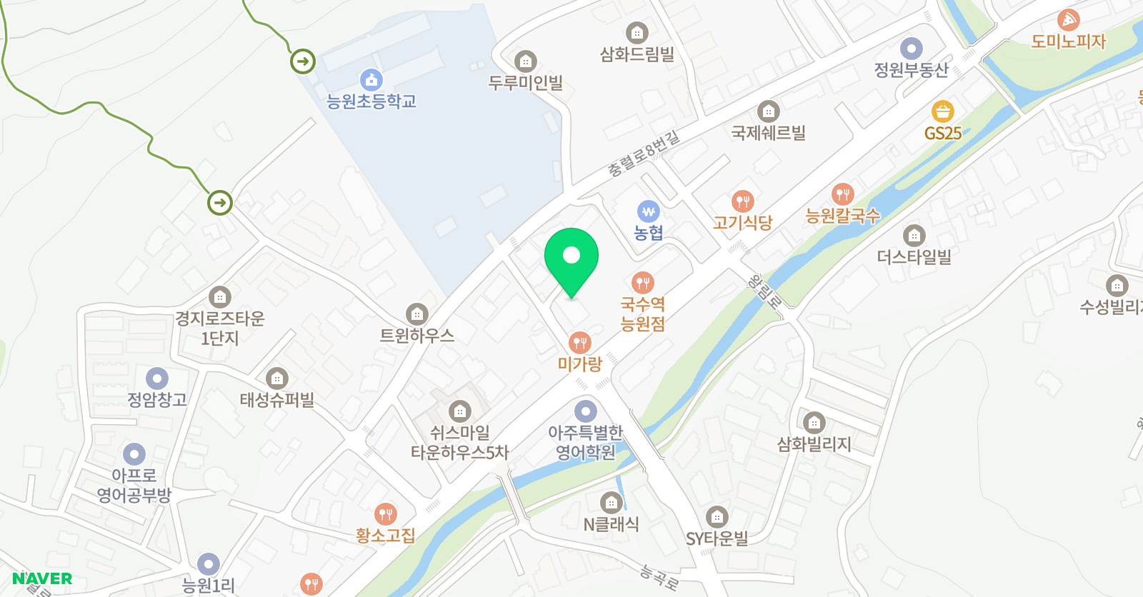 세실아인스 학원 위치