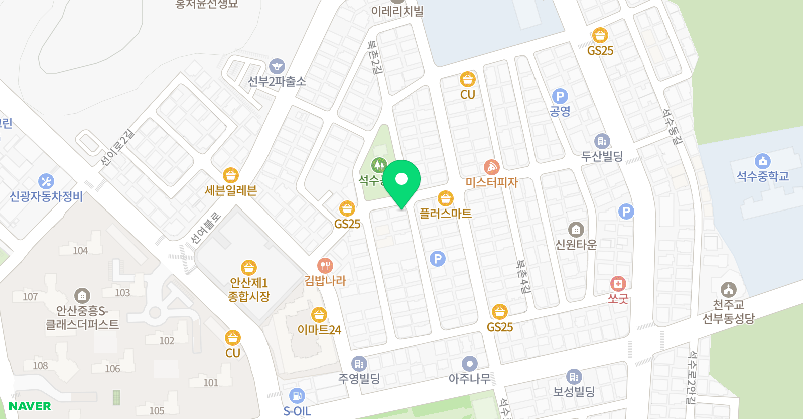 한소리 음악학원 위치
