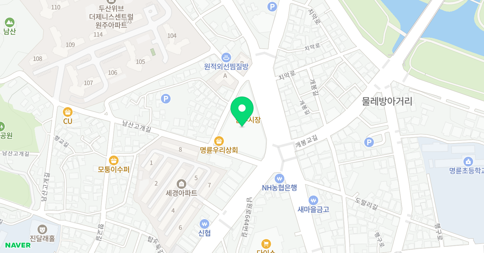 청학 무에타이 위치