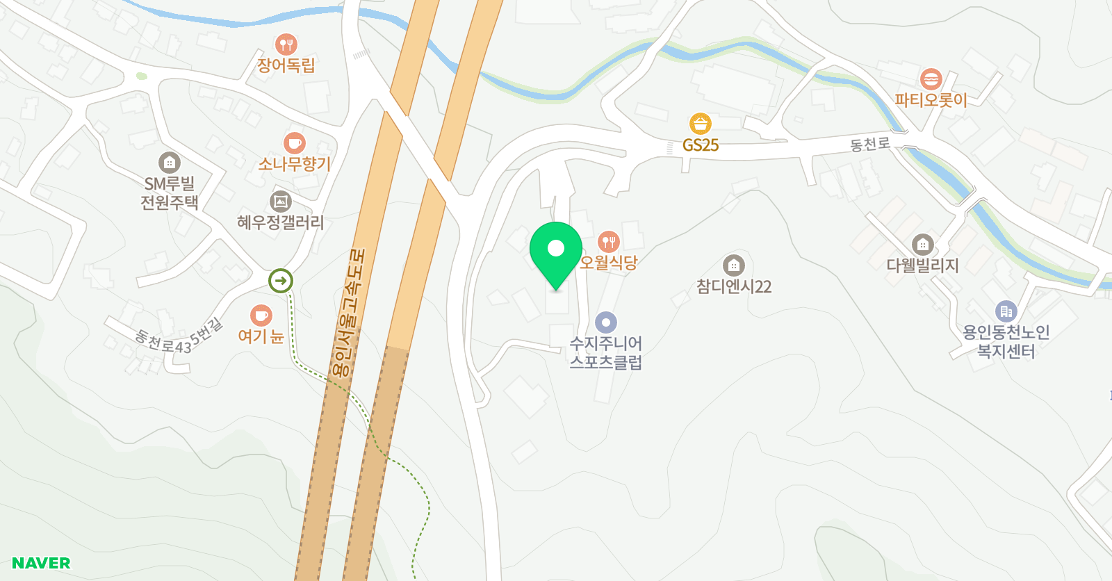 더모스트 베스킷볼 분당수지점 위치
