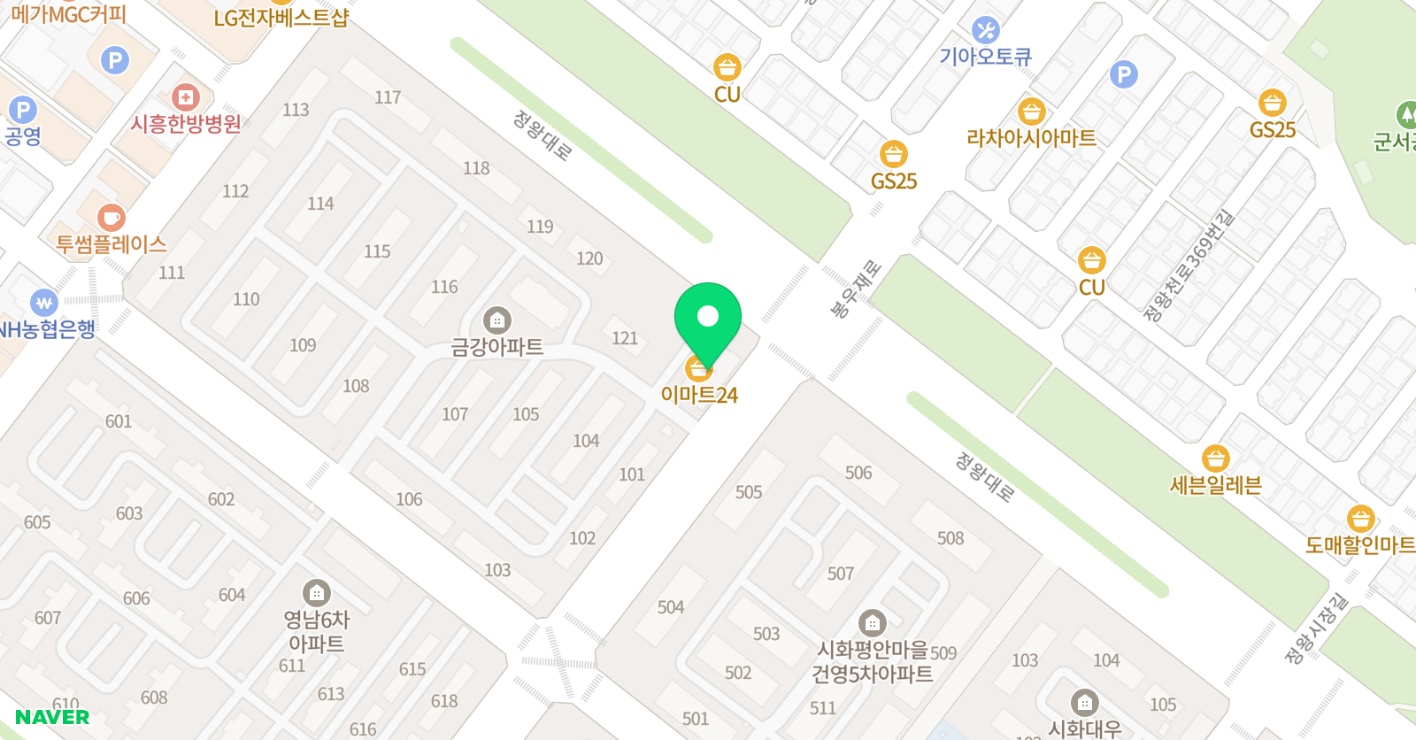 소리엘 음악학원 위치