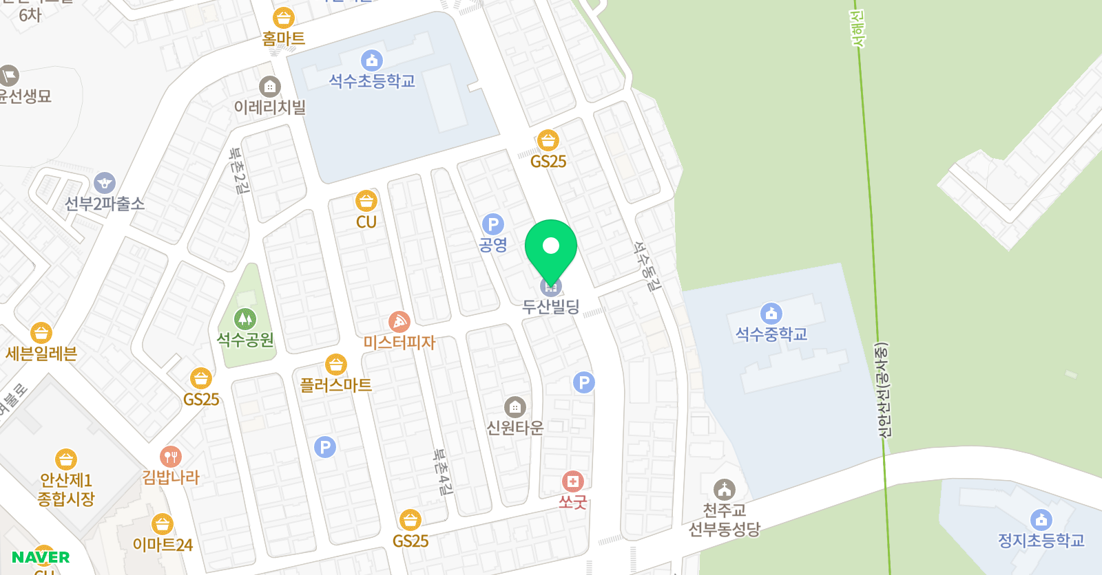 늘찬태권도장 위치