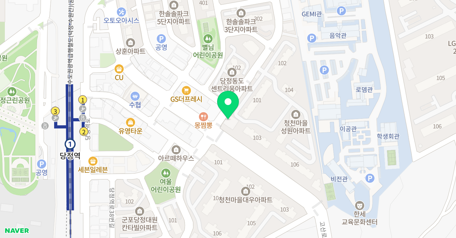 그림여행 아동미술교습소 위치