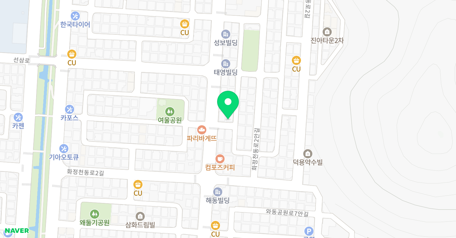 새노래 실용음악학원 위치