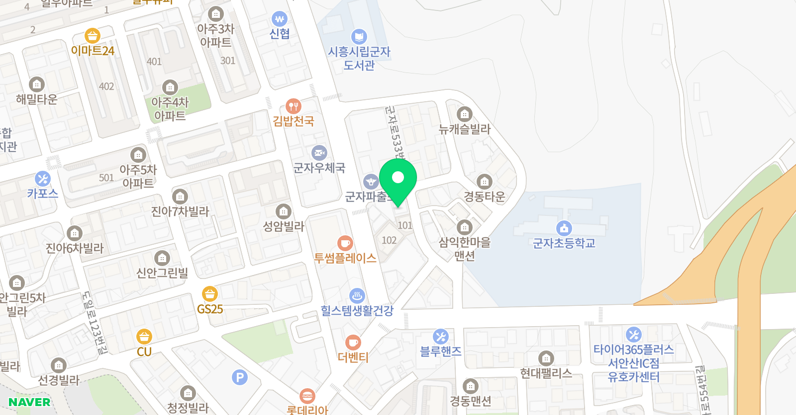 우리 음악학원 위치