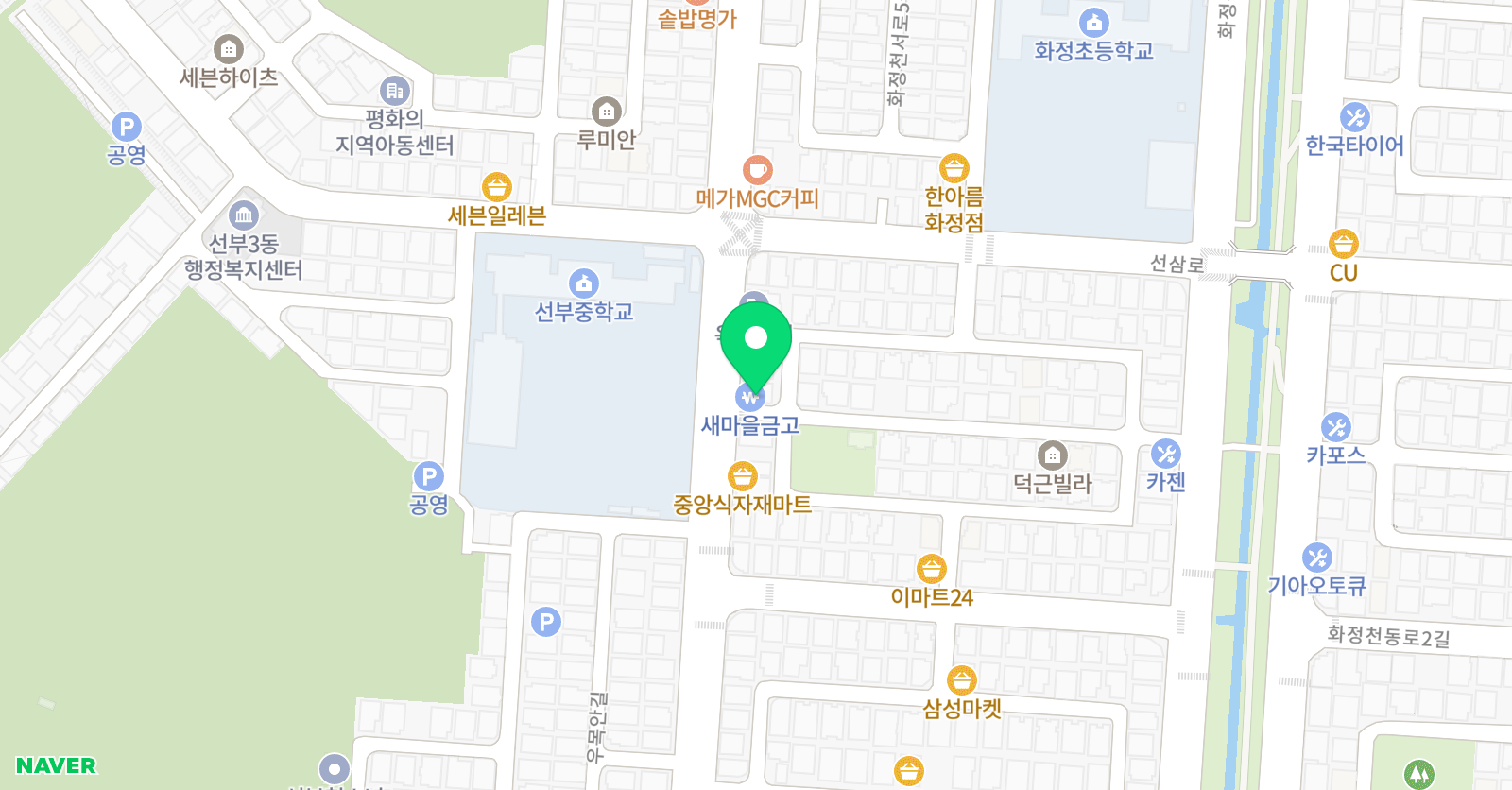 문선생 영수학원 위치