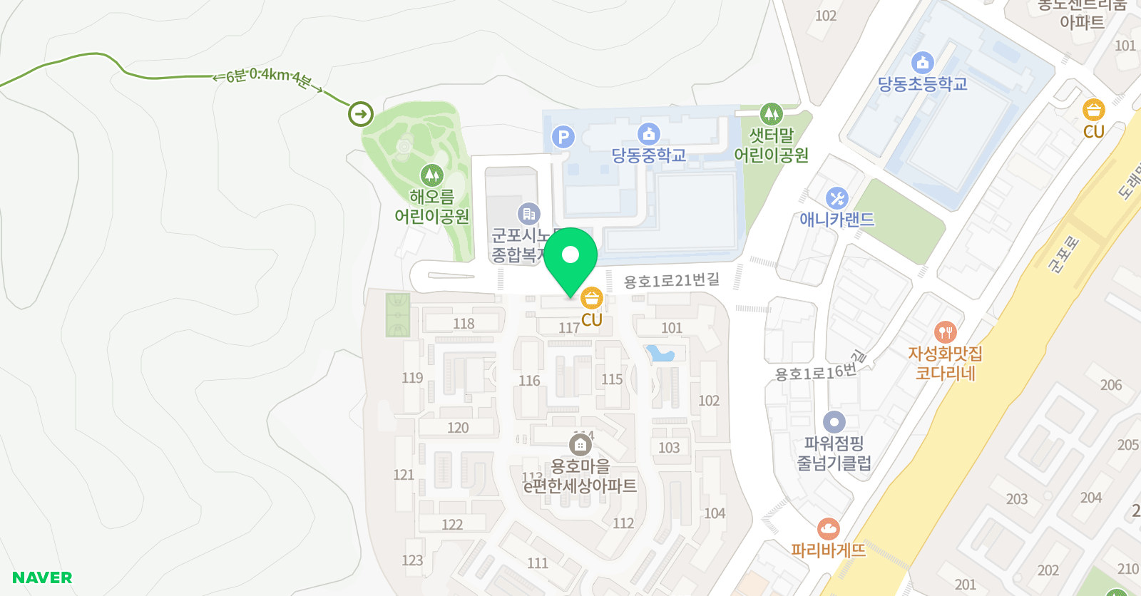 권쌤 수학 위치