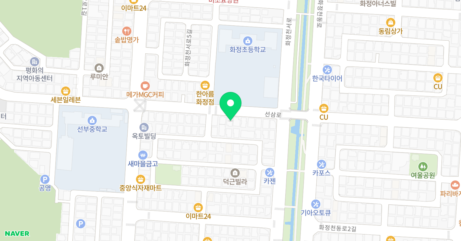 뉴에이블 학원 위치