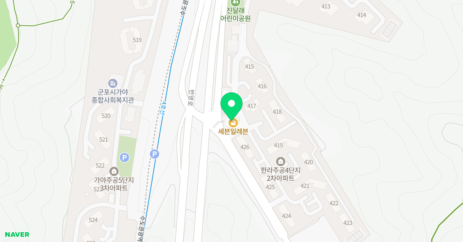 올림픽 태권도장 위치
