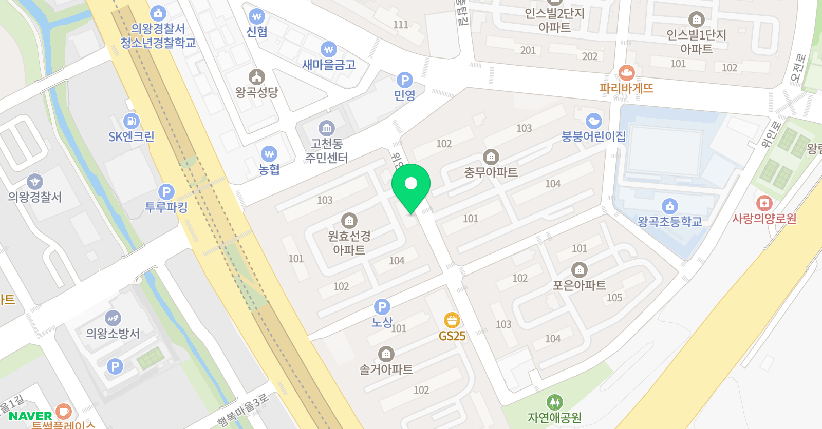그림숲 미술교습소 위치