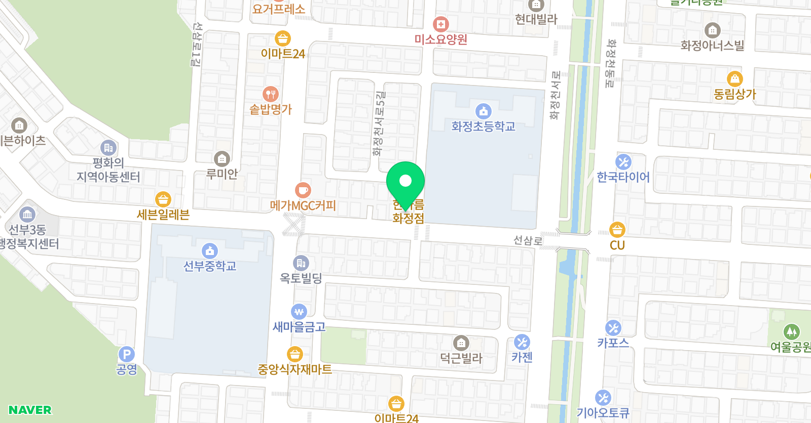 뮤직스쿨 음악학원 위치
