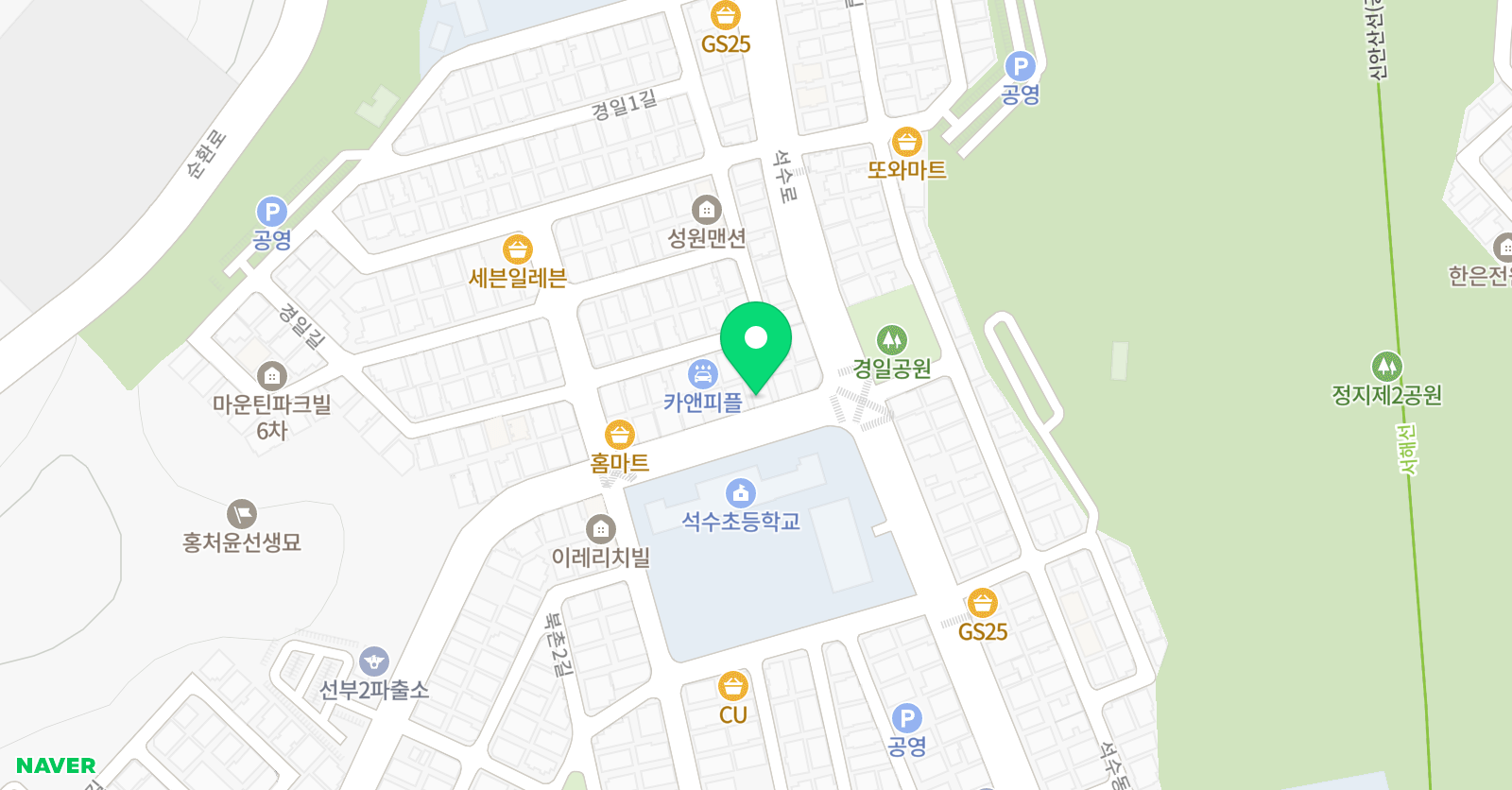 한일 태권도장 위치