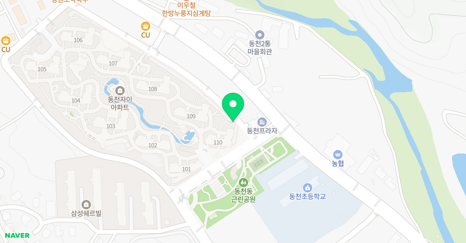 나의 수학교습소 위치