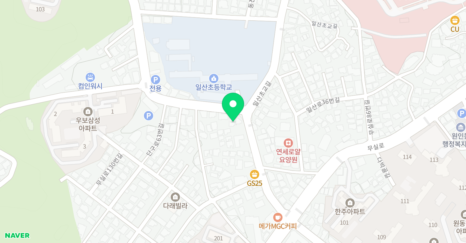 경희대 정도 태권도장 위치
