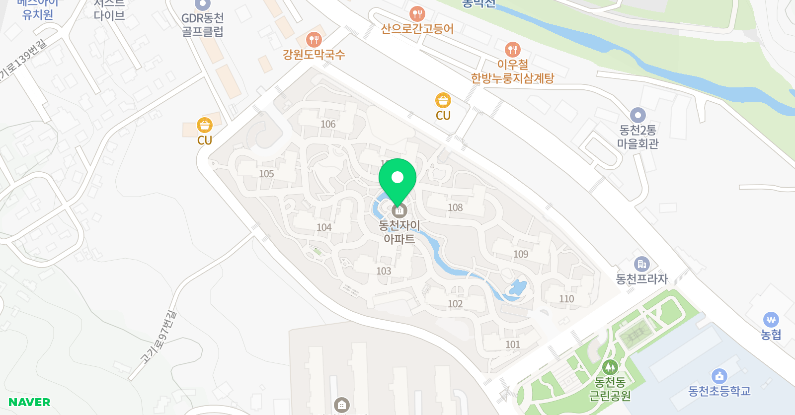 플레이팩토 동천자이 LTstudy 위치