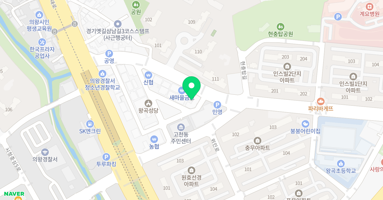 EM 영수학원 위치